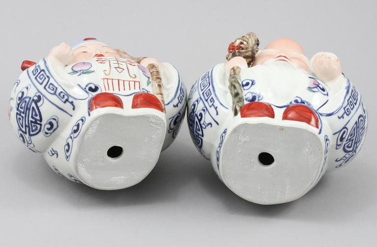 FIGURER, porslin, Kina, modern tillverkning.