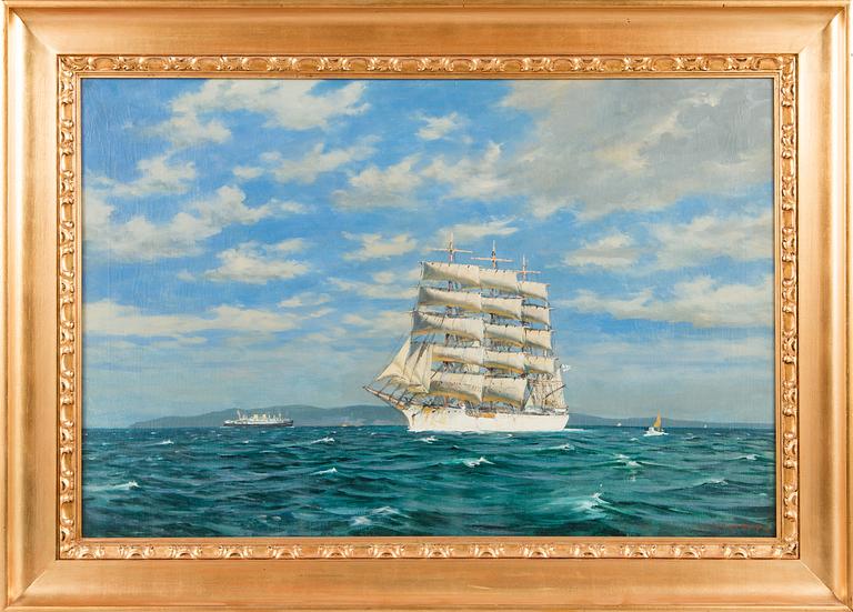 Christian Bogö, Sea landscape.