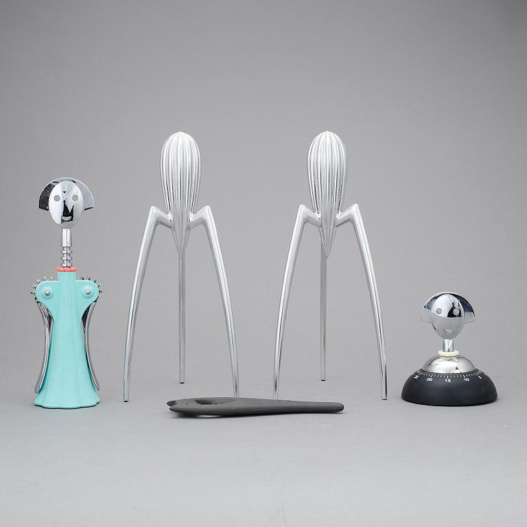 SAMLING ALESSI, 5 delar, 1900-/2000-tal.