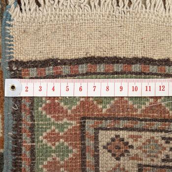 An Indian carpet, c.261 x 180 cm.