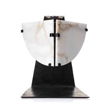 41. Pierre Chareau, a "Quart De Rond Lamp" table lamp, Galerie MCDE, France, 21st century.