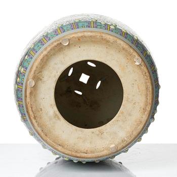 Trädgårdspall, porslin. Sen Qingdynasti.