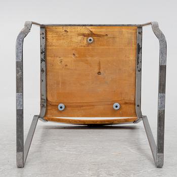 Chairs, 6 pcs, "Chair 10", mid-20th century. Grythyttan's steel furniture. First half of the 20th century.