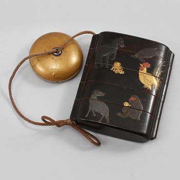 INRO, Japan, sannolikt Meiji, 1868-1912.