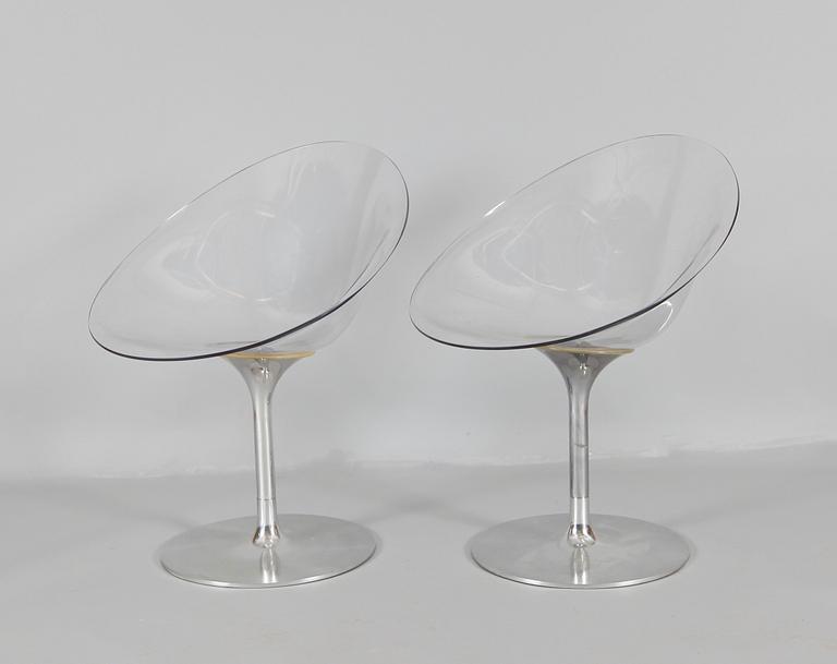 STOLAR, 1 par, "Eros", Philippe Starck, Kartell, Italien, 1900-/2000-tal.