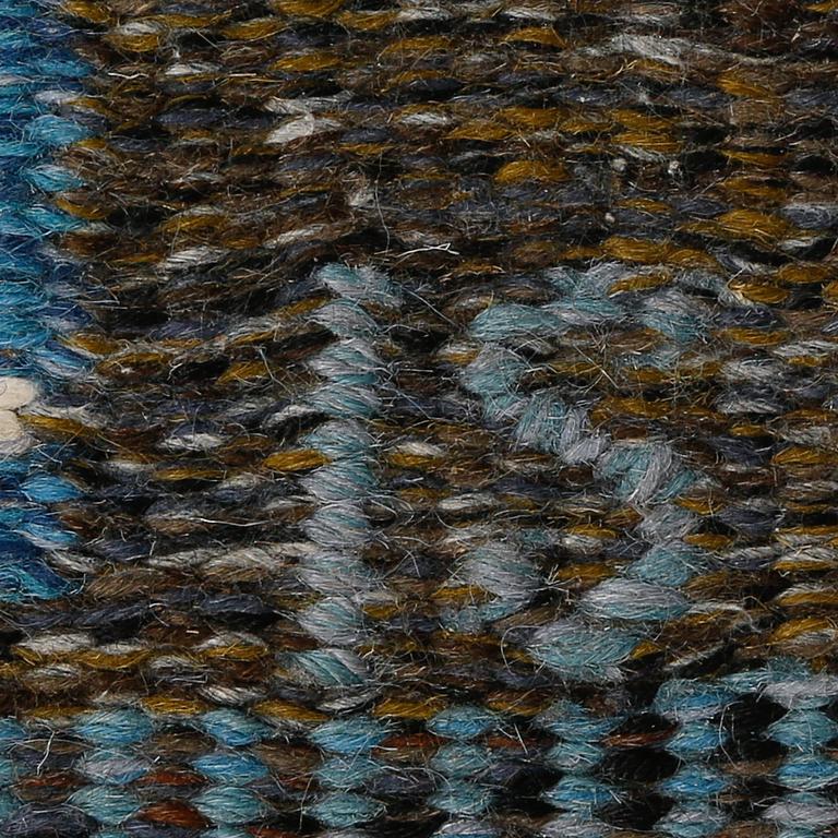 MATTA, rölakan, "Örbyhus", Ingegerd Silow, signerad IS, 1900-talets andra hälft, 230 x 168 cm.