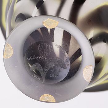 Astrid Gate, a unique glass vase, Johansfors, 2005.