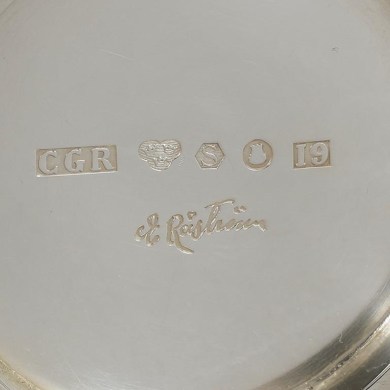 VAS, silver. CG Råström, Stockholm 1959. Design Eric Råström. Vikt ca 235 gram.