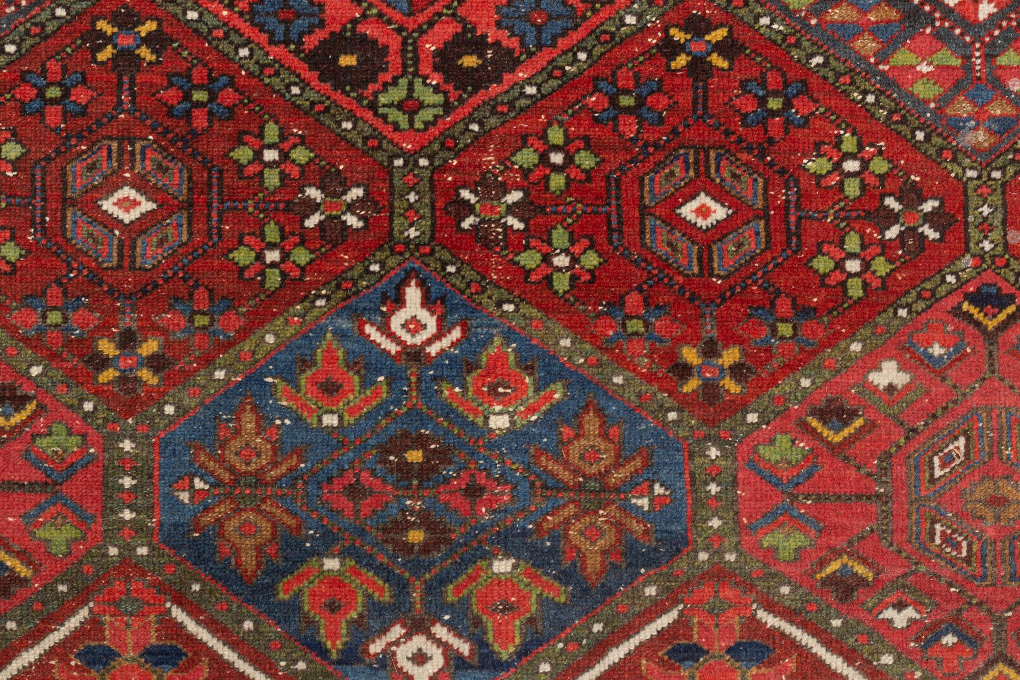 A Carpet, antique Chahar Mahal, circa 210 x 149 cm.