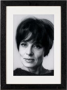 LEIF-ERIK NYGÅRDS, fotografi, one of a kind print, "Vivica Lindfors", signerad a tergo.