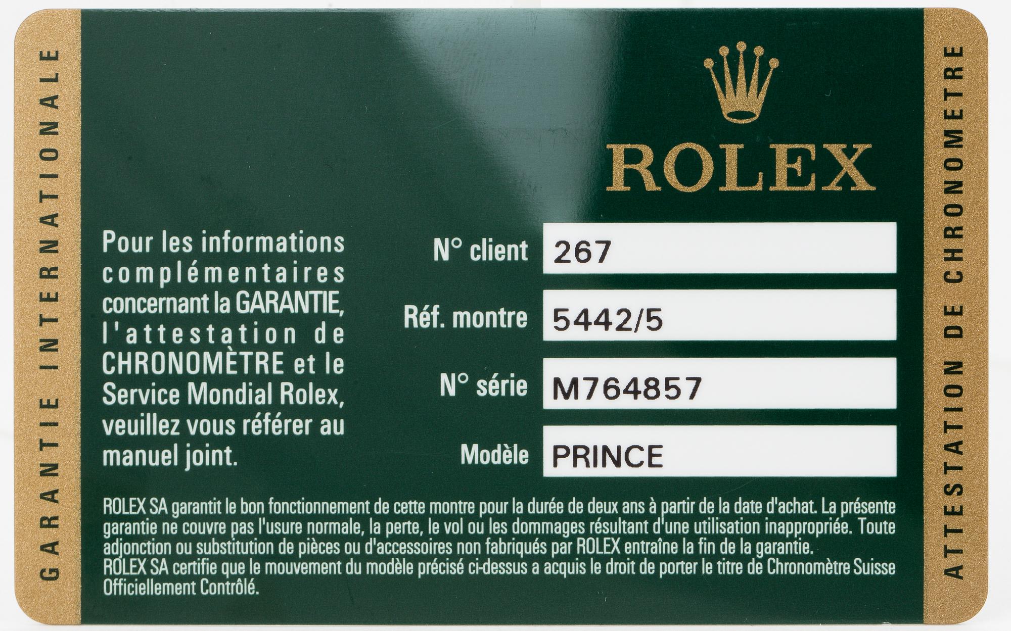 ROLEX, Cellini, Prince, Chronometer, wristwatch, 26,5 x 36 (44) mm.