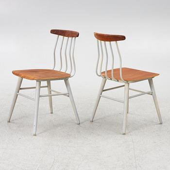 Four chairs from Albin Johansson and Sons AB, Hyssna, 1950s/60s.