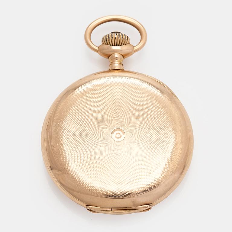 Pocket watch, hunter, 51.5 mm.