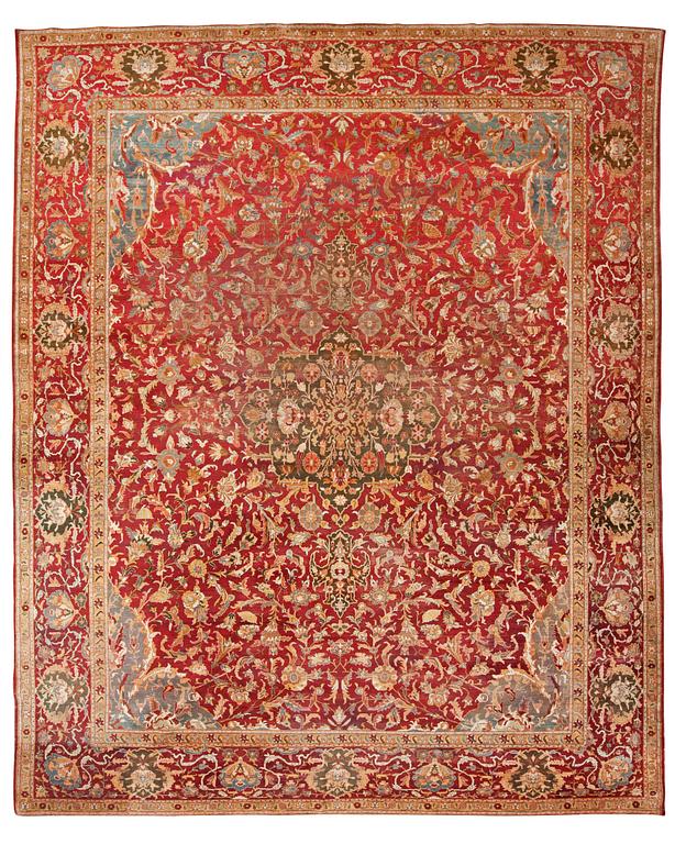ANTIQUE INDIAN PROBABLY. 451,5 x 374,5 cm.