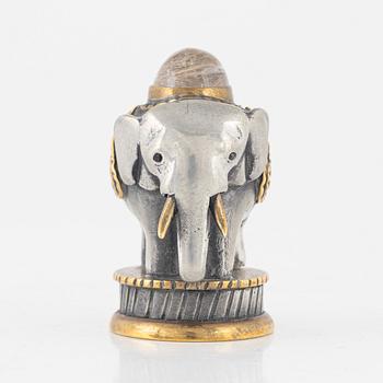 Estrid Ericson, tillskriven, sigillstamp för Firma Svenskt Tenn, 1900-talets andra hälft.