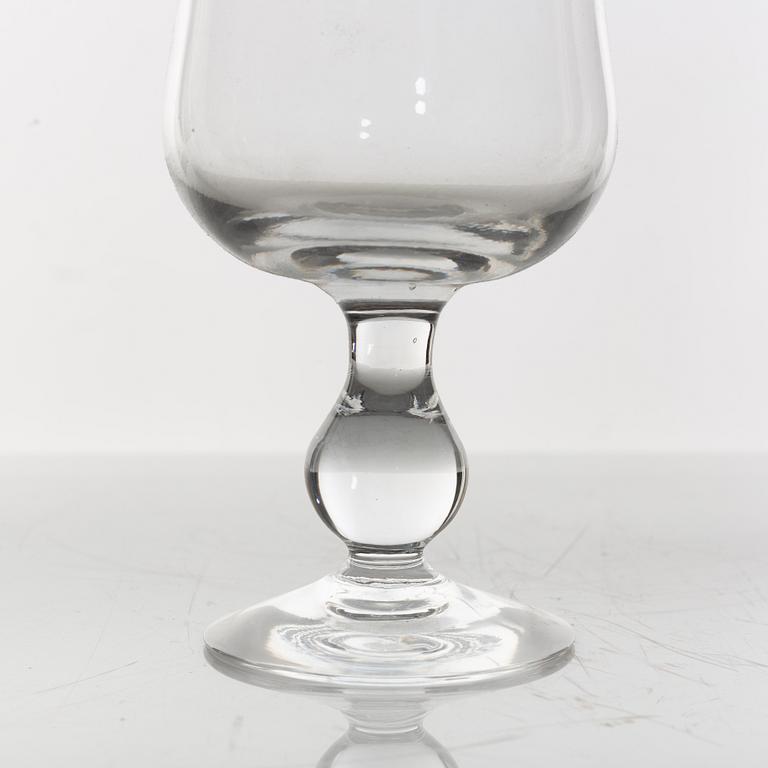 Erik Höglund, a glass service, 36 pieces, "H 40", Kosta Boda, 1960s/70s.