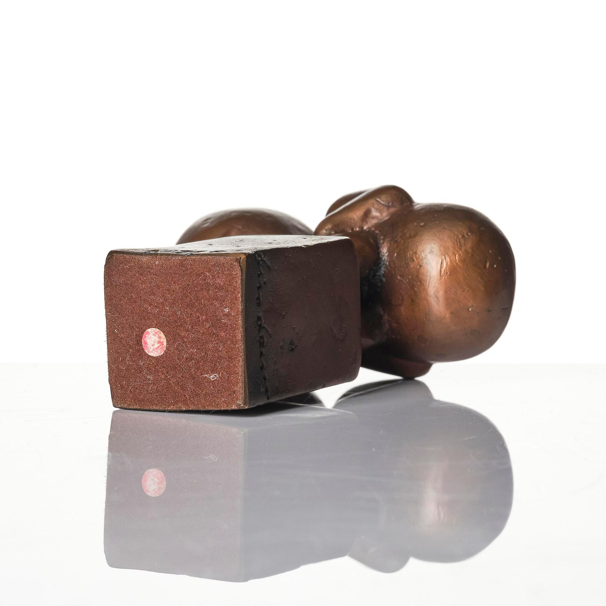 Lisa Larson, "Myran", a bronze sculpture, Scandia Present, ca 1978, ed. 758/999.