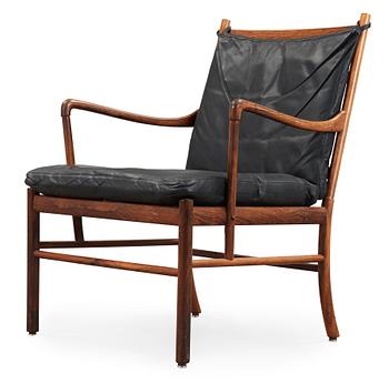 84. OLE WANSCHER, karmstol, "Colonial Chair, PJ 149", Poul Jeppesen, Danmark.