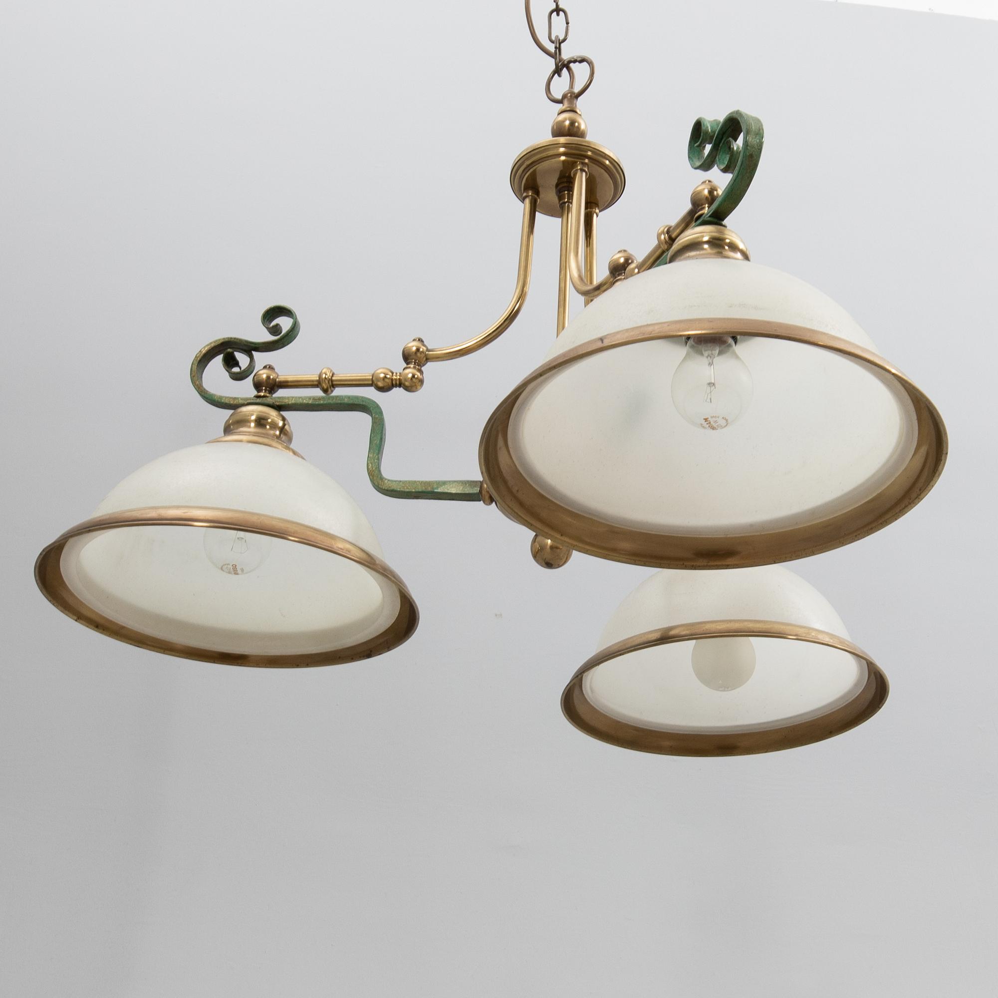 Biljardlampa modern tillverkning.