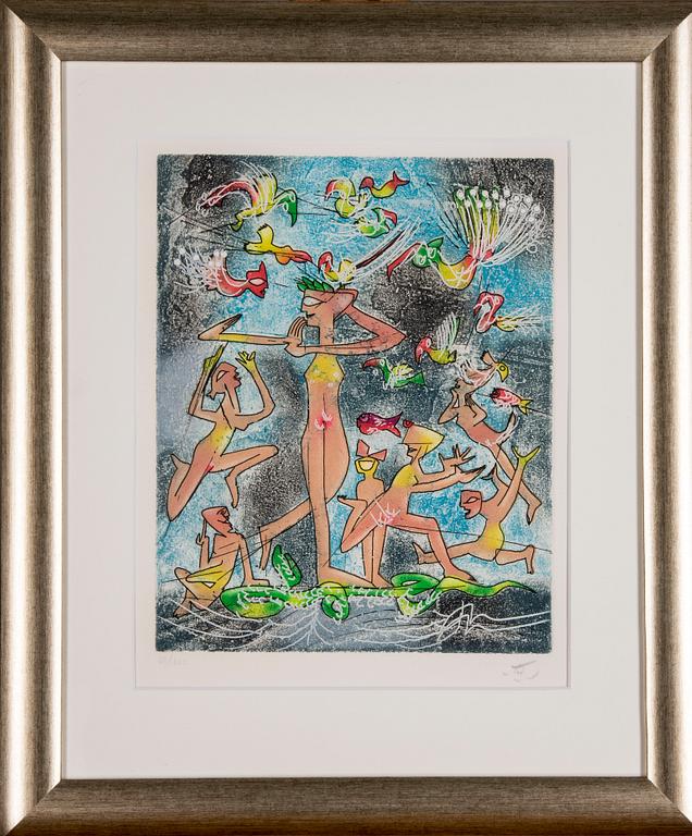 ROBERTO MATTA, etsning, signerad och numrerad 22/100.