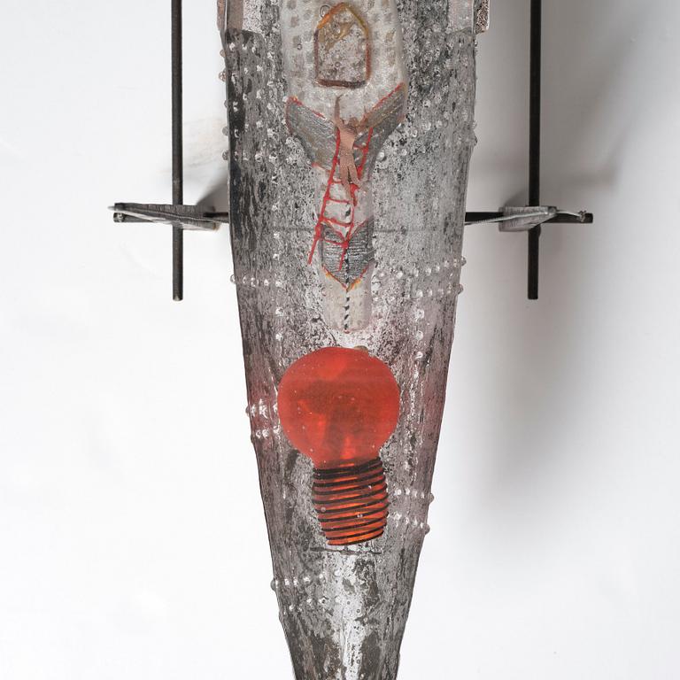 Bertil Vallien, skulptur, båt, Pilchuck, USA 2011.