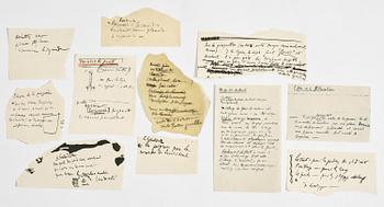 Marcel Duchamp, "Green box".