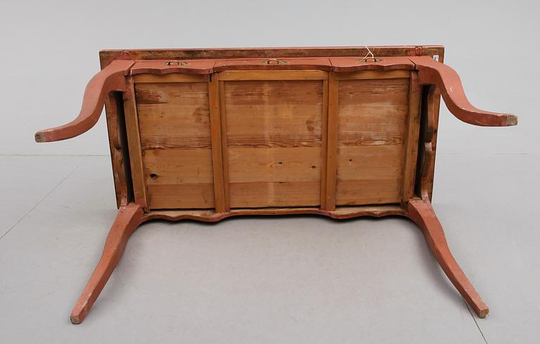 SKRIVBORD, rokokostil, 1800-talets första hälft.