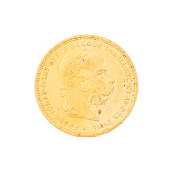 Gold coin, Austria-Hungary, 20 Corona, 1894.