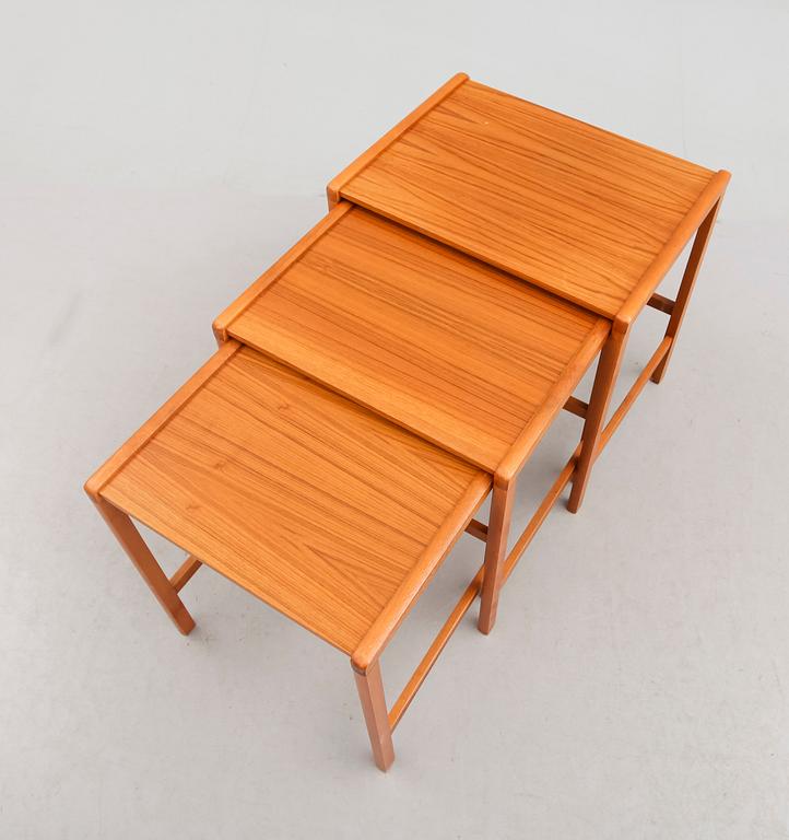 SATSBORD, 3 delar, 1960-/70-tal.