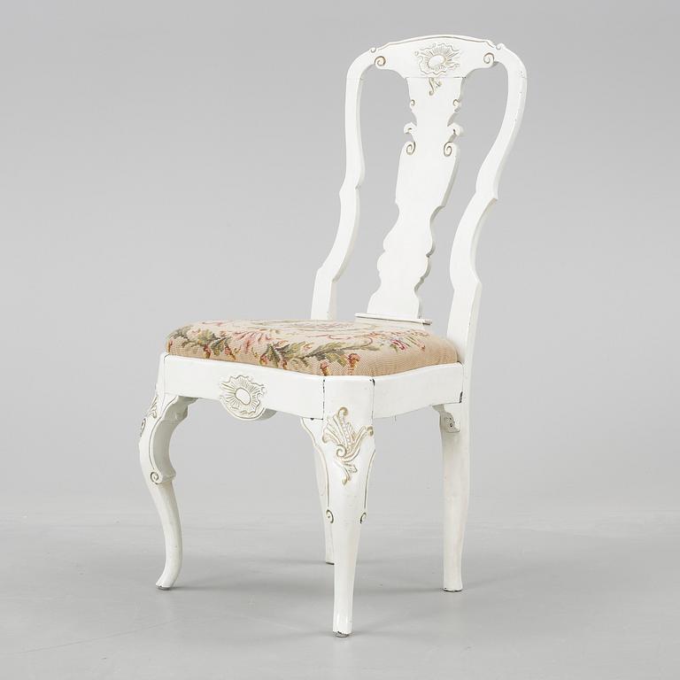 STOL, senbarock, 1700-tal.
