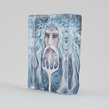 A Glass relief by Mats Jonasson, Målerås.