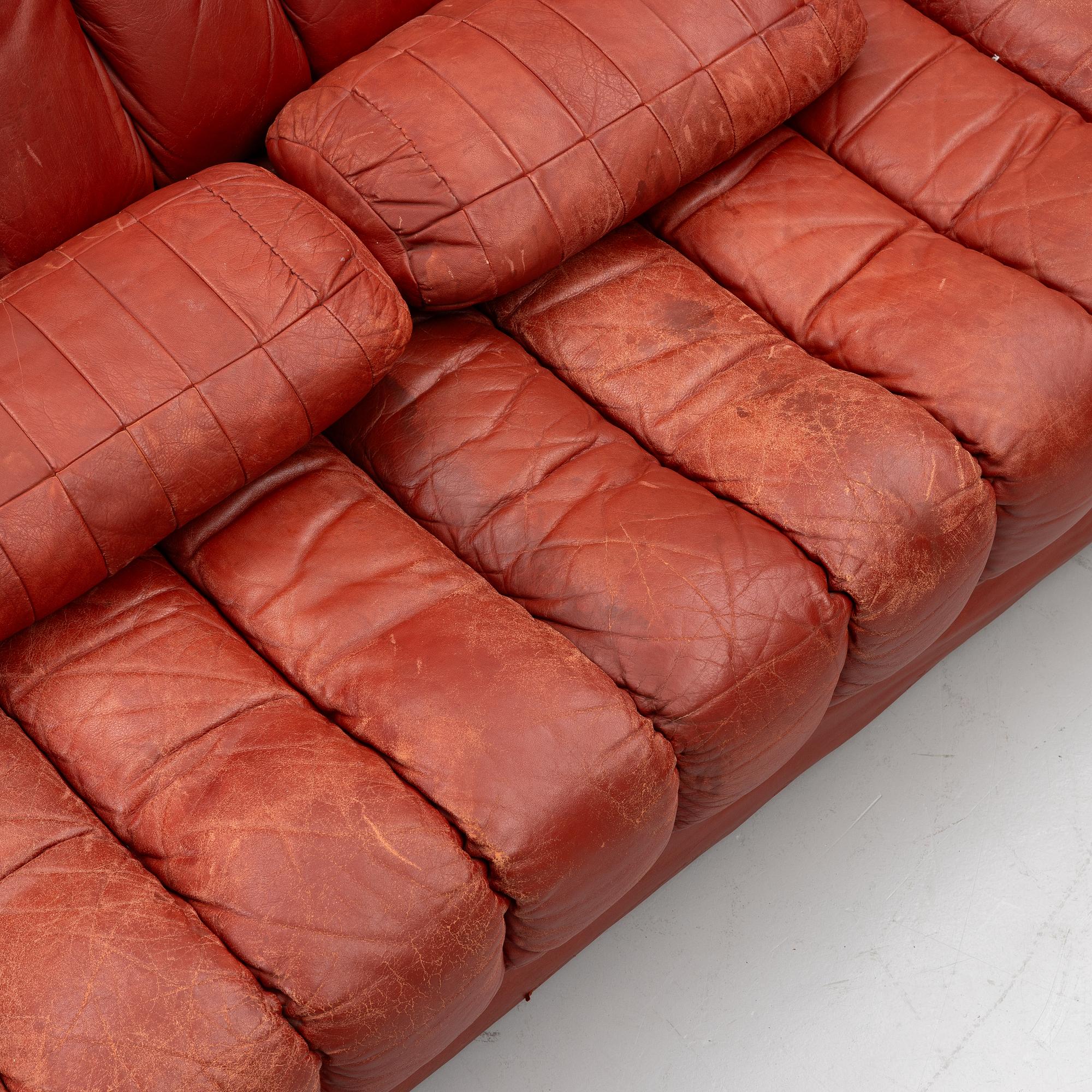 A sofa, de Sede, Switzerland.