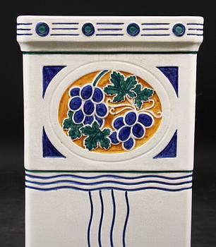 PARAPLYSTÄLL, flintgods, jugend, Alf Wallander för Rörstrand, 1900-talets början.