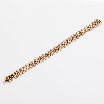 A 14K gold bracelet, Westerback, Helsinki 1965.