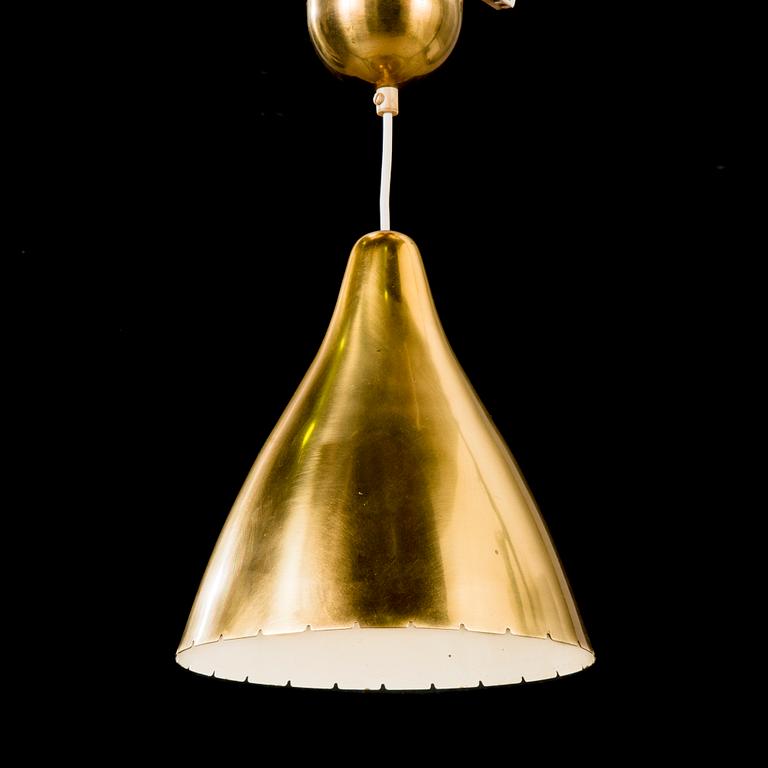 A mid-20th century pendant light.