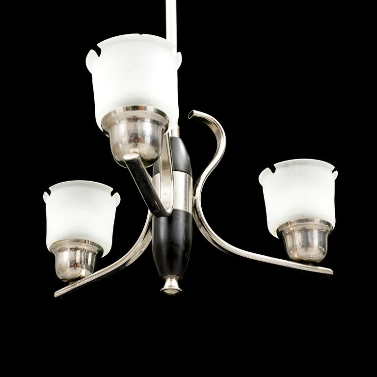 TAKLAMPA, Art Deco, 1930-tal. Höjd ca 60 cm.