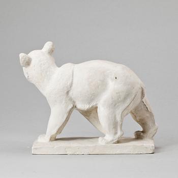 JUSSI MÄNTYNEN, skulptur, gips, 1946.