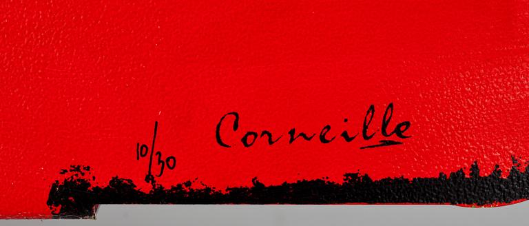 BEVERLOO CORNEILLE, polykrom metall, signerad och numrerad 10/30.