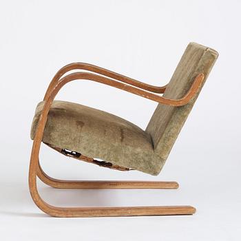 Alvar Aalto, a model "34", easy chair, Huonekalu- ja Rakennustyötehdas A.B. Finland 1930/1940s.