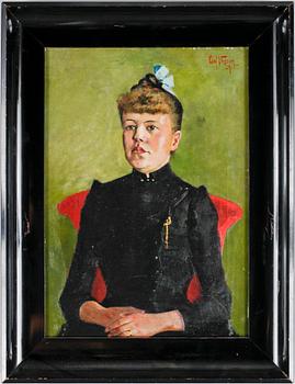 OLOF SAGER-NELSON, olja på duk, sign och dat -89.