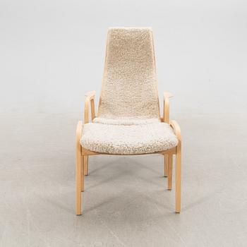 Yngve Ekström, armchair with footstool, "Lamino", Swedese.