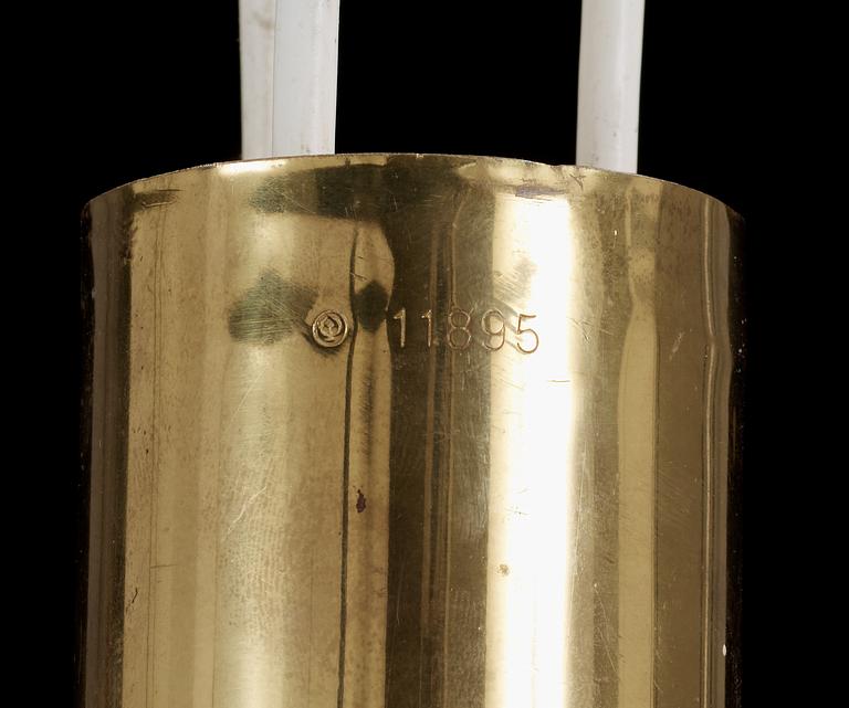 A brass ceiling lamp, probably by Bertil Brisborg, Sweden 1950's.