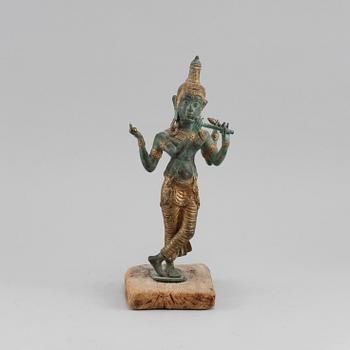 SKULPTUR, patinerad metall,  orientalisk, 1900-talets andra hälft.