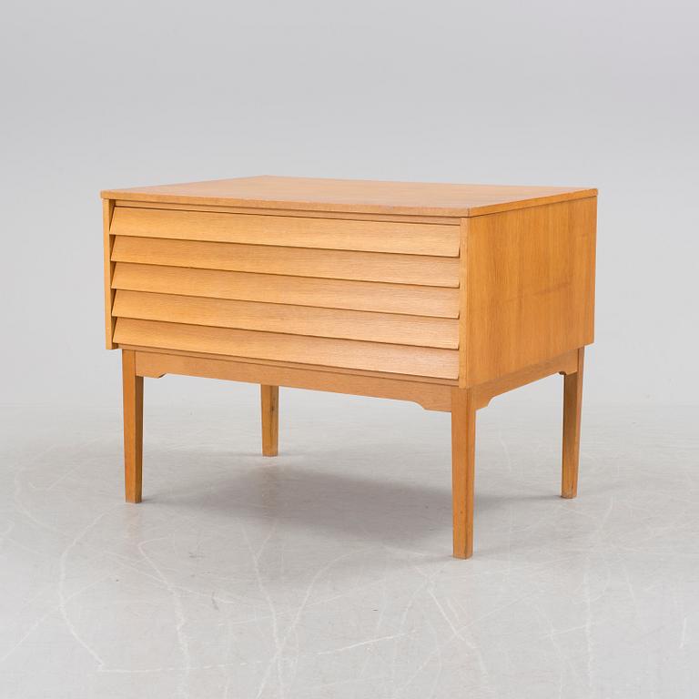 A 1960/70s teak filing cabinet.