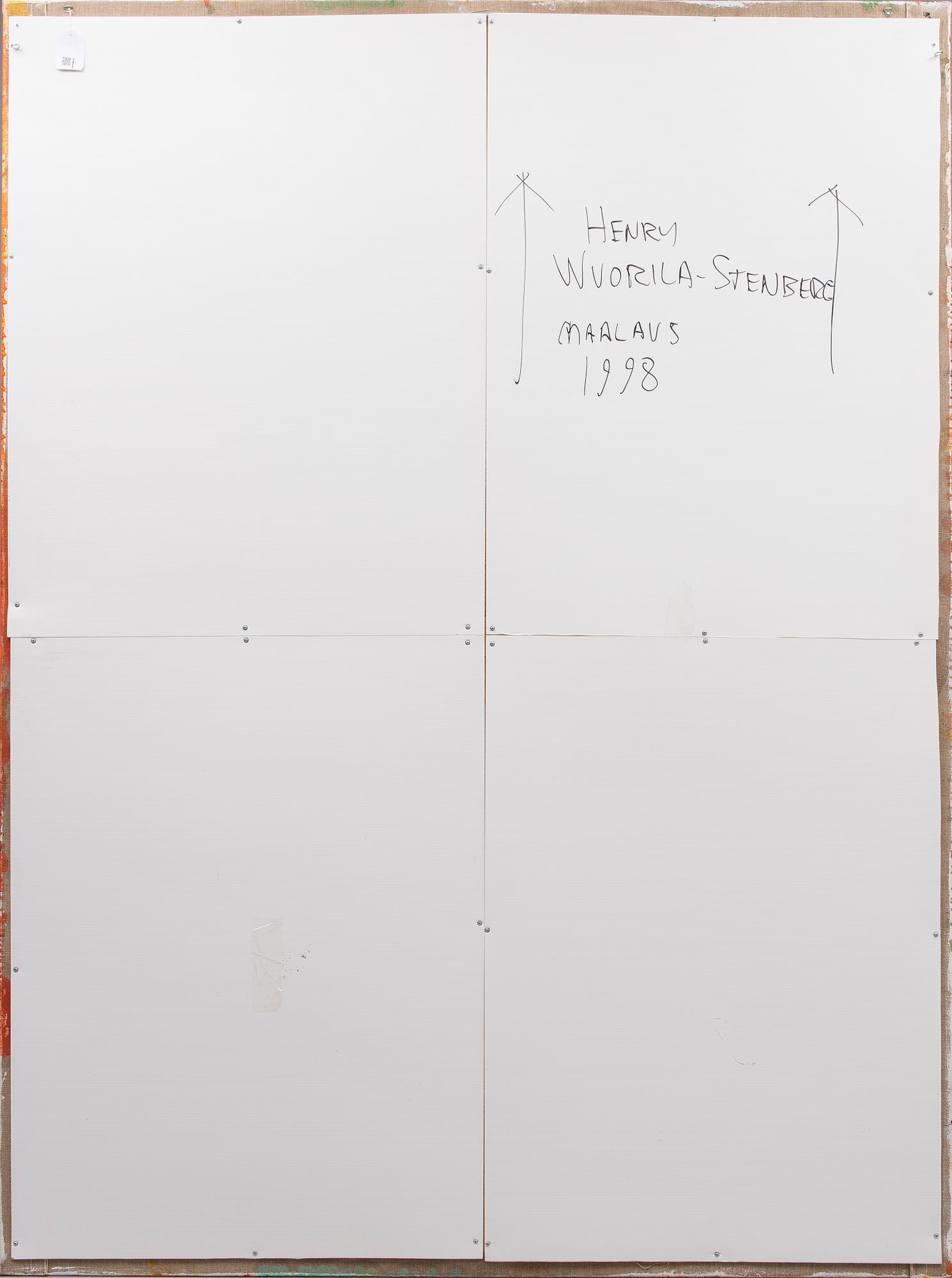 HENRY WUORILA-STENBERG, "PAINTING".