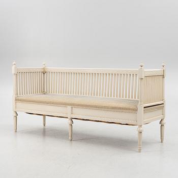 Soffa, 1800-talets senare del. Gustaviansk stil.