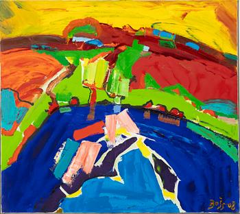 Valdis Bušs, 'Sarkanais Lauks (Red Field)'.