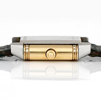 ARMBANDSUR, dam, "Reverso", Jaeger Le Coultre, Schweiz, ca 2000.