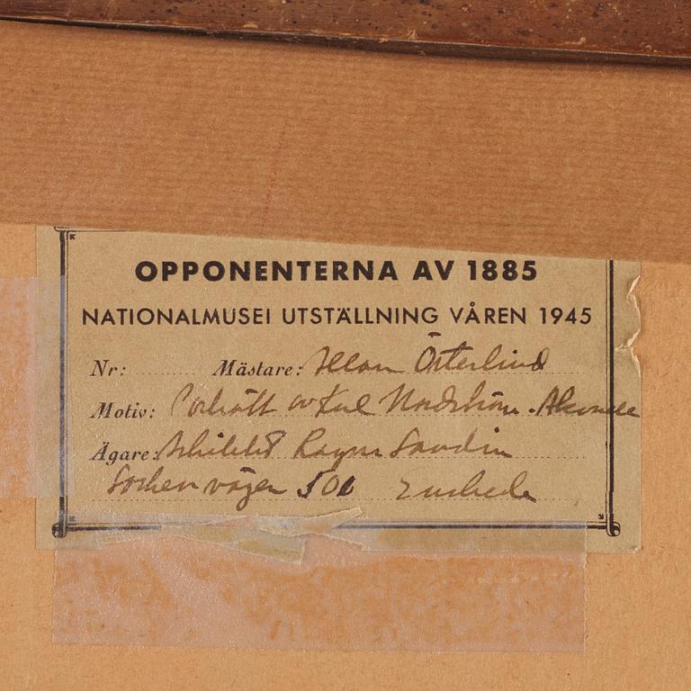 Allan Österlind, Portrait of the artist  Karl Nordström.