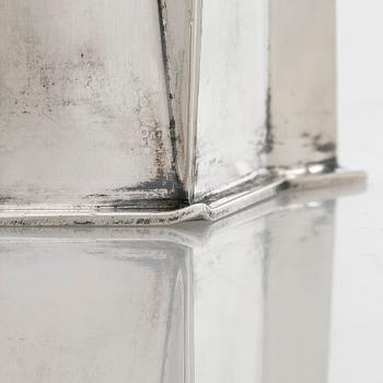 Tapio Wirkkala, vas, silver, "TW6-4", Kultakeskus, Tavastehus 1987.